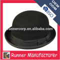 Factory Supply Black Cheap Wool Hats